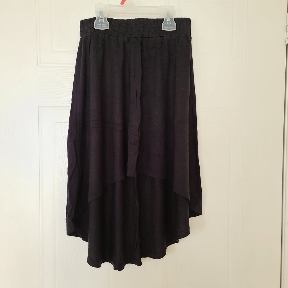 Garage High Low Skirt. Colour Black. Size XS.
